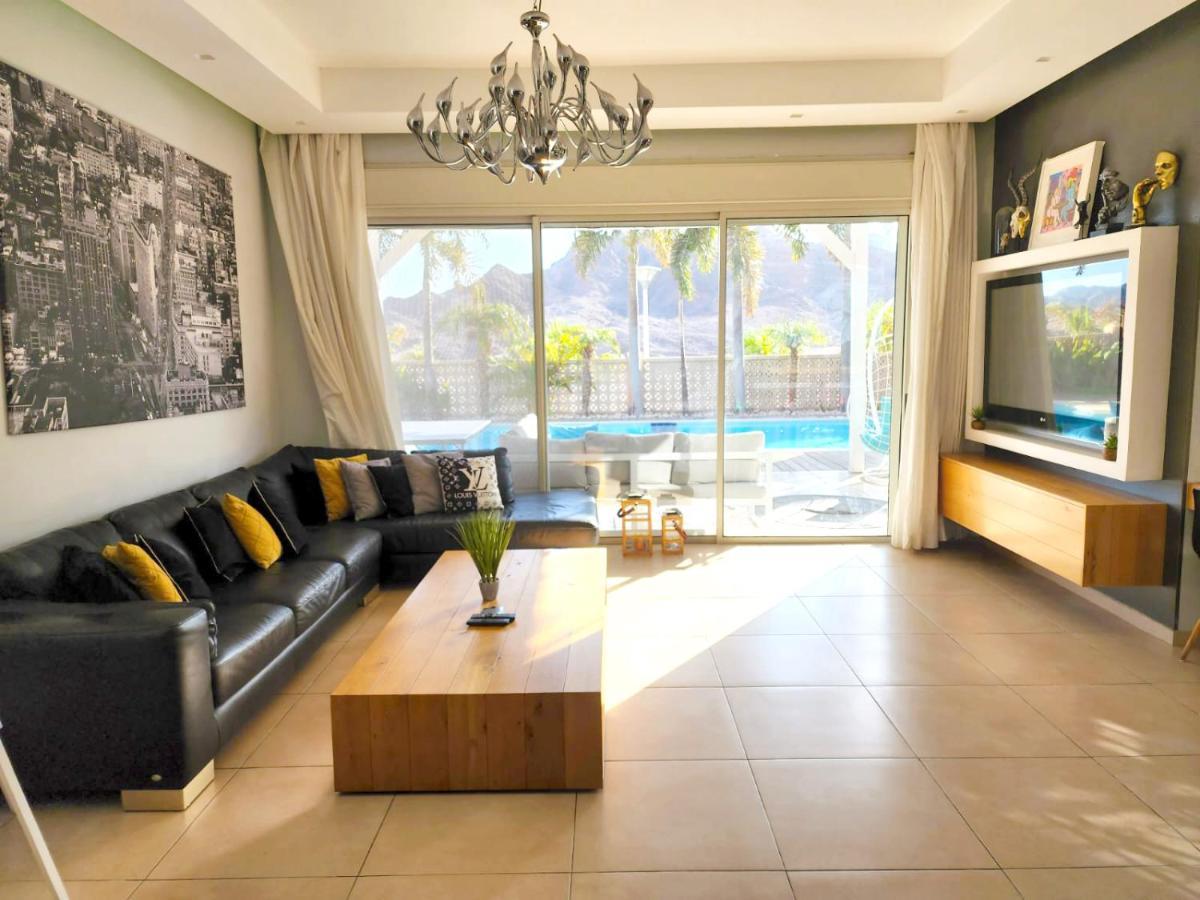 Villa Mountains Eilat וילה הרים אילת - בריכה מחוממת ภายนอก รูปภาพ