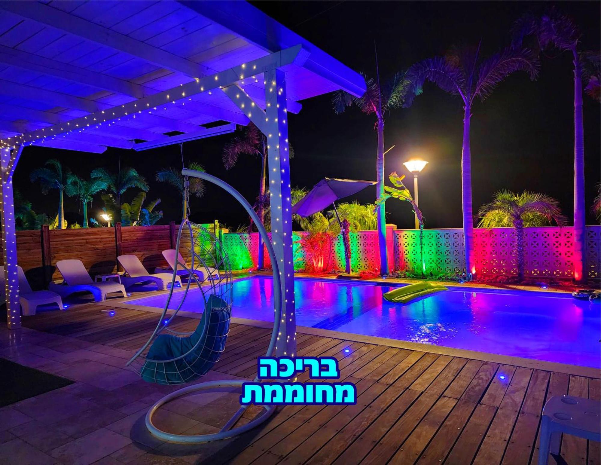 Villa Mountains Eilat וילה הרים אילת - בריכה מחוממת ภายนอก รูปภาพ